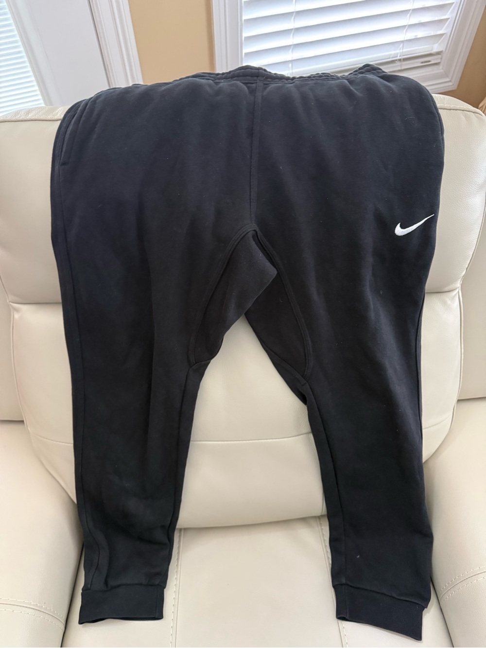 Men’s Nike Black Cotton Jogger Pants